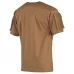 Футболка T-shirt MFH з кишенями Coyote