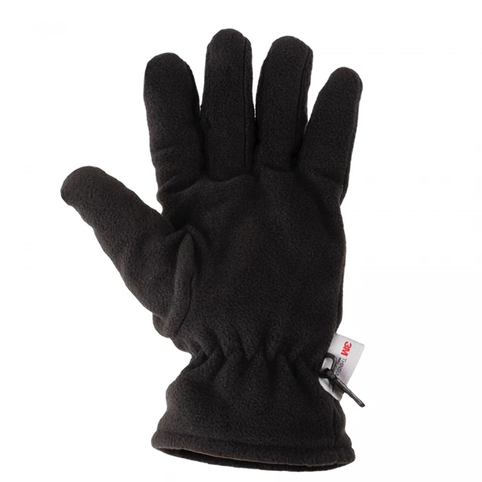 Рукавиці флісові MFH Fleece Thinsulate Чорні, Black Рукавиці флісові MFH Fleece Thinsulate Чорні, Black
