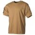 Футболка T-shirt MFH с карманами Coyote