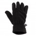 Перчатки флисовые MFH Fleece Thinsulate Черные, Black