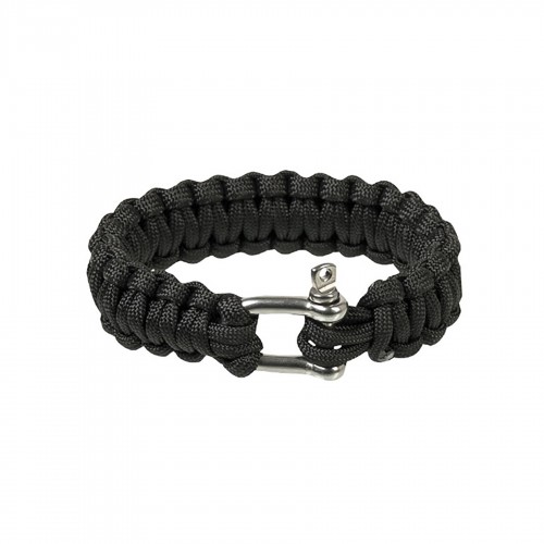 Браслет з паракорду MIL-TEC Paracord 22mm Чорний