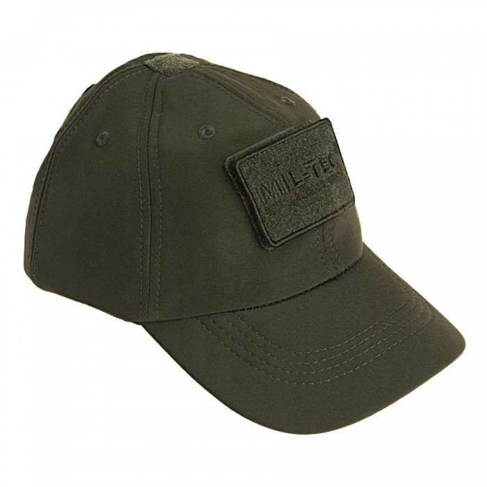 Бейсболка тактична тепла MIL-TEC SoftShell Baseball Cap Olive Бейсболка тактична тепла MIL-TEC SoftShell Baseball Cap Olive