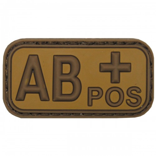 Нашивка группа крови AB(IV) Rh+ Coyote