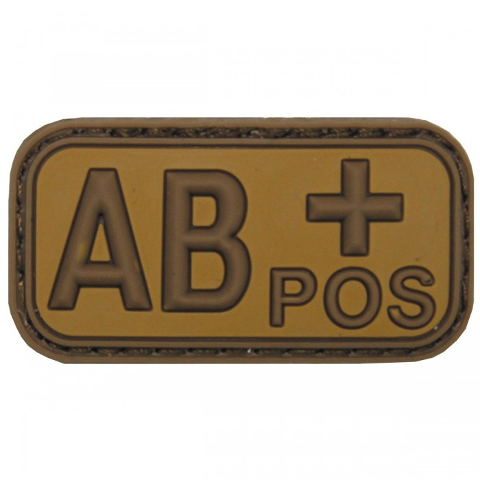 Нашивка группа крови AB(IV) Rh+ Coyote Нашивка группа крови AB(IV) Rh+ Coyote