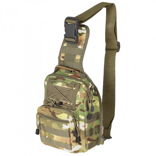 Сумка однолямкова MOLLE 7л Multicam, Multicam