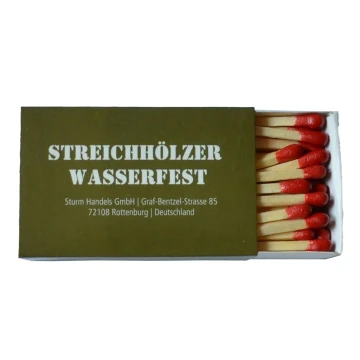 Сірники вологостійкі MIL-TEC Water Resistant Matches (4 коробки)
