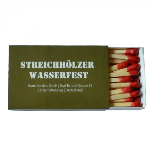 Спички влагостойкие MIL-TEC Water Resistant Matches (4 коробки)