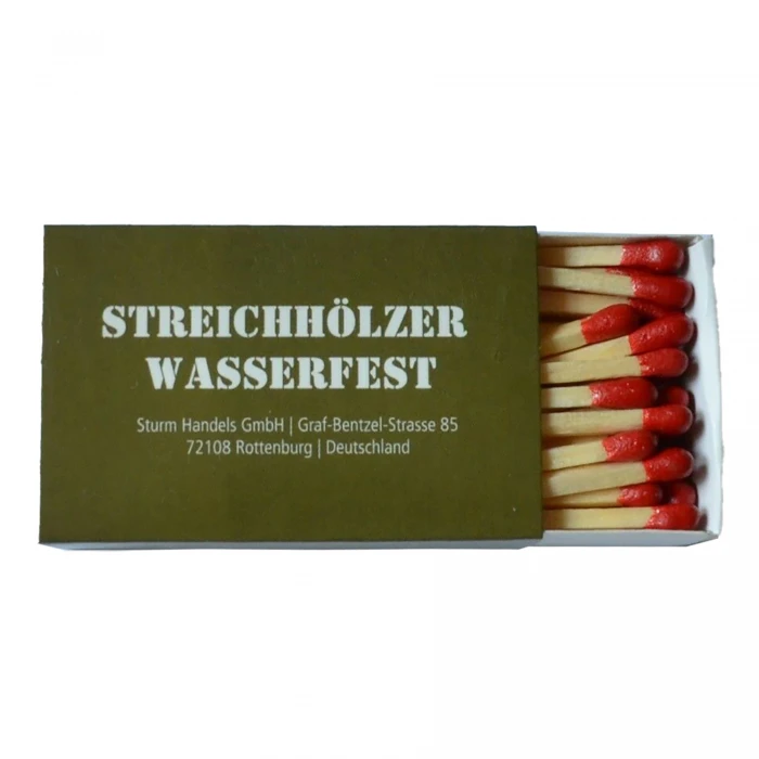 Спички влагостойкие MIL-TEC Water Resistant Matches (4 коробки) Спички влагостойкие MIL-TEC Water Resistant Matches (4 коробки)