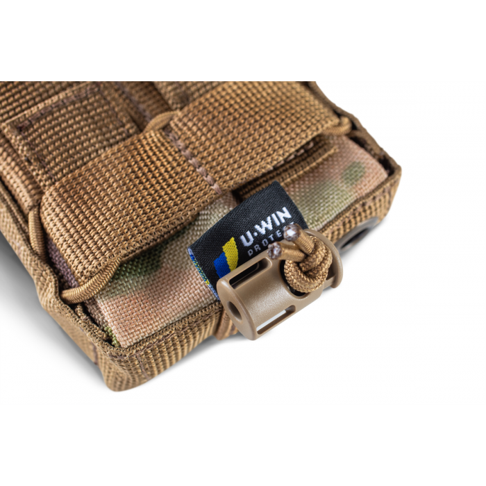 Підсумок AR оперативний з пластиковими вставками U-WIN BASE, MultiCam Підсумок AR оперативний з пластиковими вставками U-WIN BASE, MultiCam
