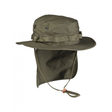 Панама з захистом шиї MIL-TEC British Boonie Ріп-Стоп Олива, Olive