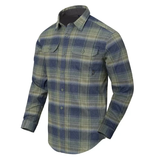 Сорочка Helikon-Tex GREYMAN SHIRT - Клітинка Оливково-синій