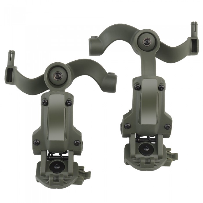 Адаптер для навушників Helmet Rail Adapter Olive Адаптер для навушників Helmet Rail Adapter Olive