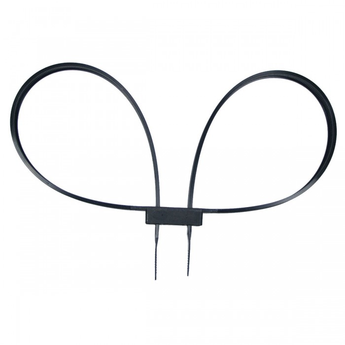 Кайданки пластикові Plastic Handcuff, 800x12,7mm, black , Black Кайданки пластикові Plastic Handcuff, 800x12,7mm, black , Black