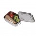 Контейнер для їжі сталевий MIL-TEC Lunchbox Сріблястий