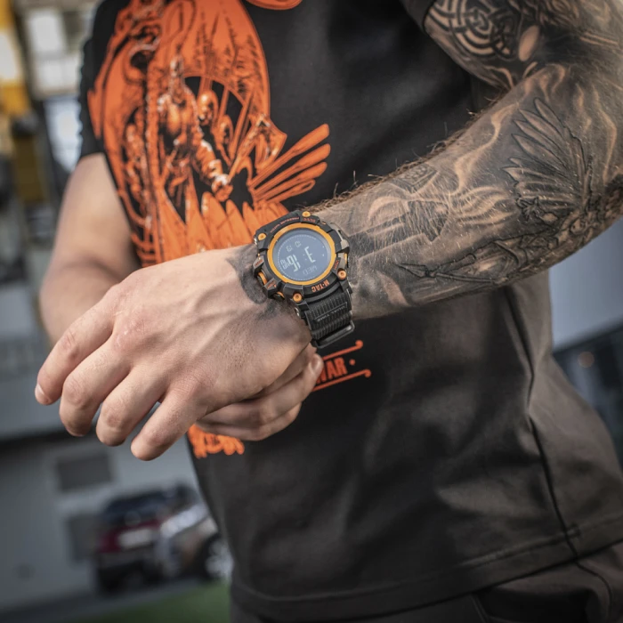 M-Tac часы тактические Adventure Black/Orange M-Tac часы тактические Adventure Black/Orange