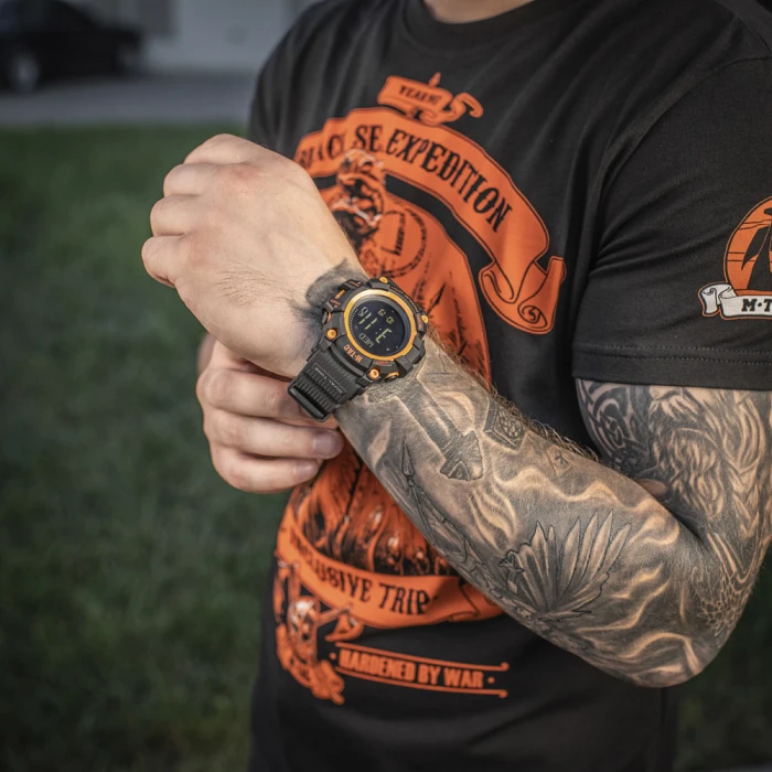 M-Tac часы тактические Adventure Black/Orange M-Tac часы тактические Adventure Black/Orange