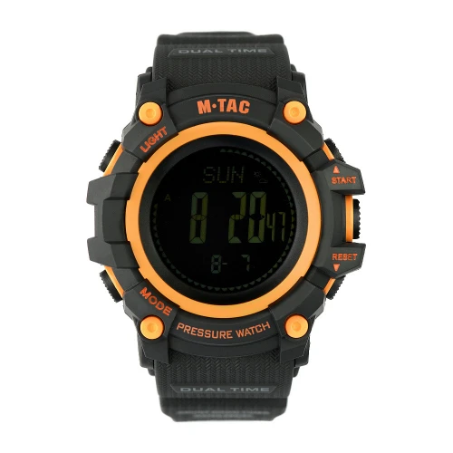 M-Tac часы тактические Adventure Black/Orange