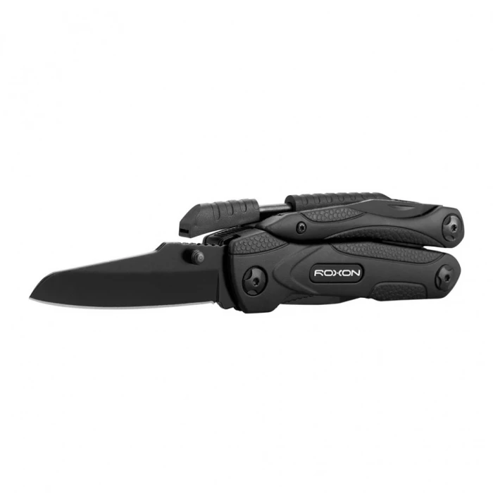 Мультиинструмент в чехле ROXON Pocket Tool "Spark" 14 частей Чорный Мультиинструмент в чехле ROXON Pocket Tool "Spark" 14 частей Чорный