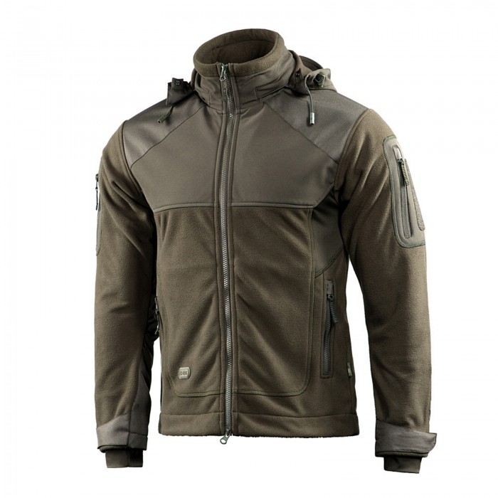 Куртка флісова M-Tac Norman Windblock Fleece, Olive Куртка флісова M-Tac Norman Windblock Fleece, Olive