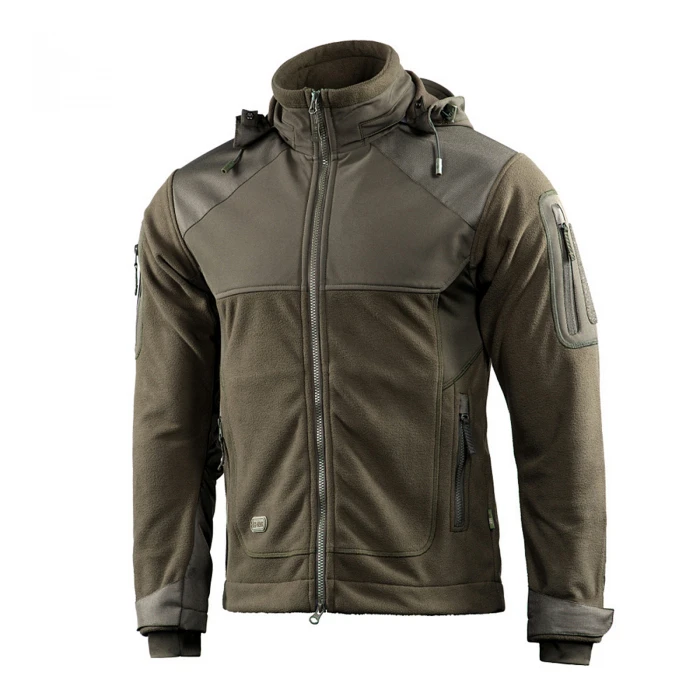 Куртка флисовая M-Tac Norman Windblock Fleece, Olive Куртка флисовая M-Tac Norman Windblock Fleece, Olive