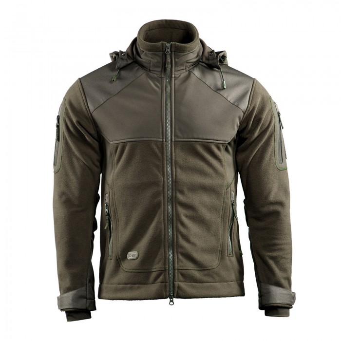 Куртка флісова M-Tac Norman Windblock Fleece, Olive Куртка флісова M-Tac Norman Windblock Fleece, Olive