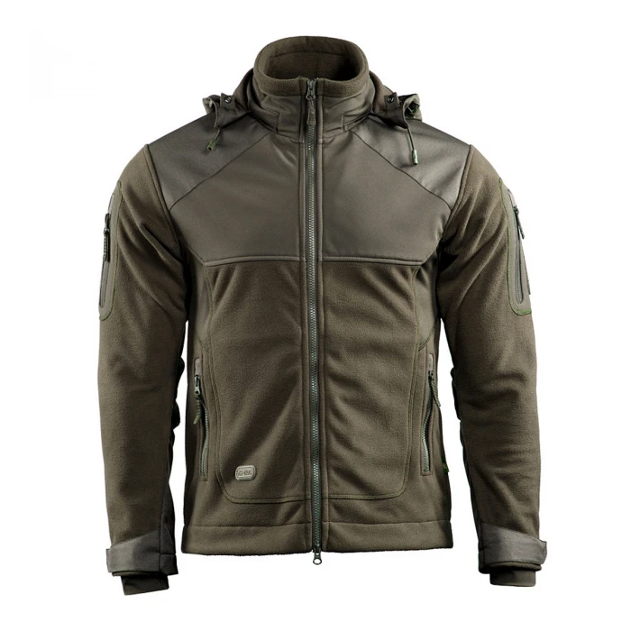Куртка флисовая M-Tac Norman Windblock Fleece, Olive Куртка флисовая M-Tac Norman Windblock Fleece, Olive