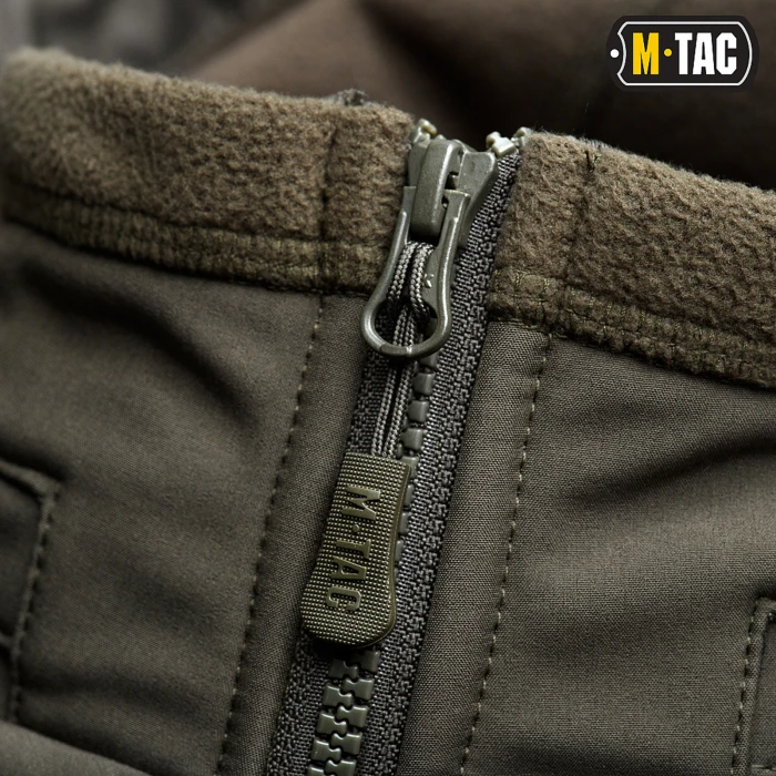 Куртка флисовая M-Tac Norman Windblock Fleece, Olive Куртка флисовая M-Tac Norman Windblock Fleece, Olive