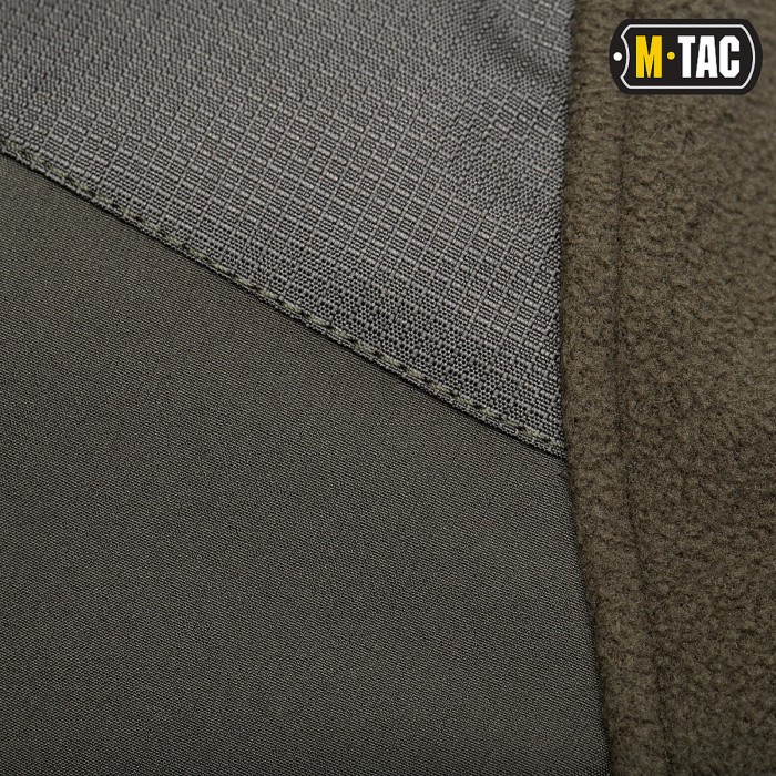 Куртка флісова M-Tac Norman Windblock Fleece, Olive Куртка флісова M-Tac Norman Windblock Fleece, Olive