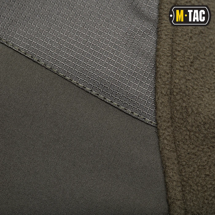 Куртка флисовая M-Tac Norman Windblock Fleece, Olive Куртка флисовая M-Tac Norman Windblock Fleece, Olive