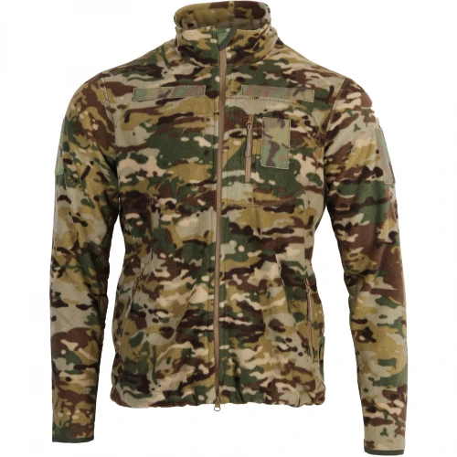 Флисовая тактическая кофта Vik-Tailor, MultiCam