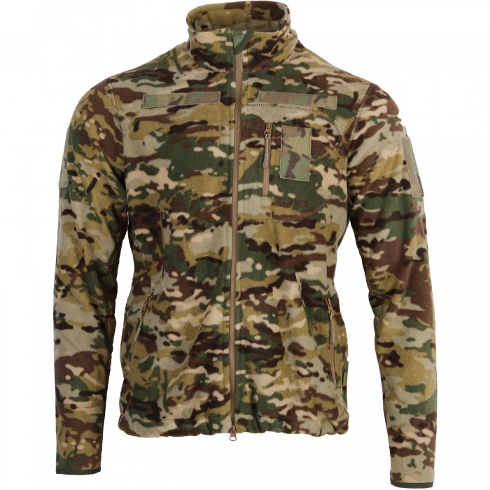 Флісова тактична кофта Vik-Tailor, MultiCam Флісова тактична кофта Vik-Tailor, MultiCam