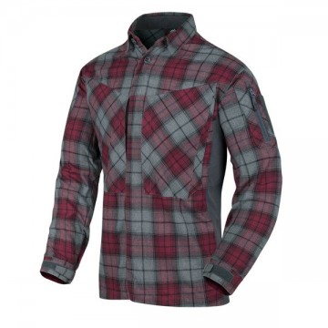 Сорочка Helikon-Tex MBDU FLANNEL SHIRT Бордо, --Оберіть--