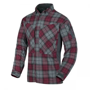 Сорочка Helikon-Tex MBDU FLANNEL SHIRT Бордо, --Оберіть--