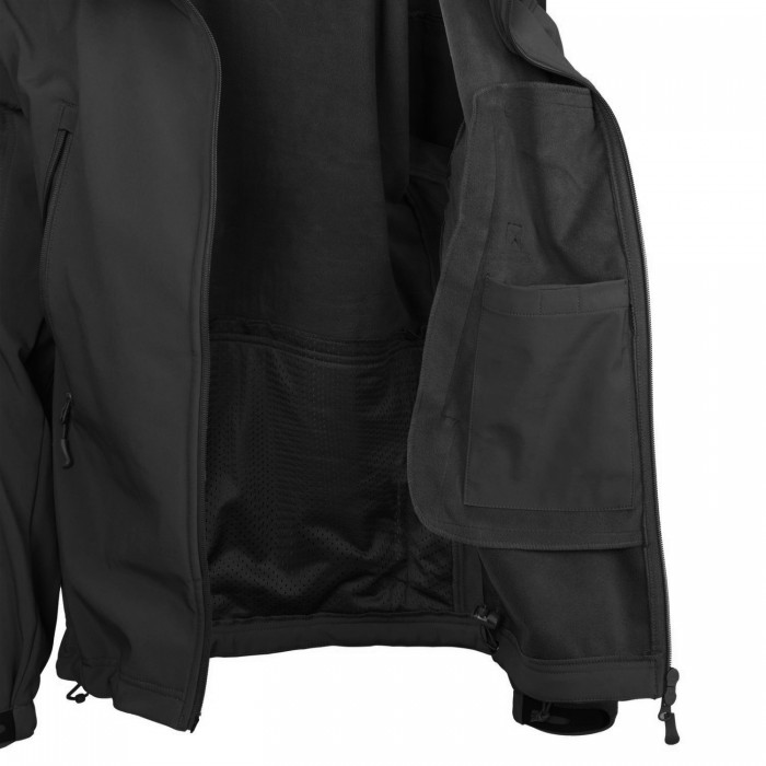 Куртка Helikon Gunfighter Softshell Shark Skin Windblocker, Black Куртка Helikon Gunfighter Softshell Shark Skin Windblocker, Black