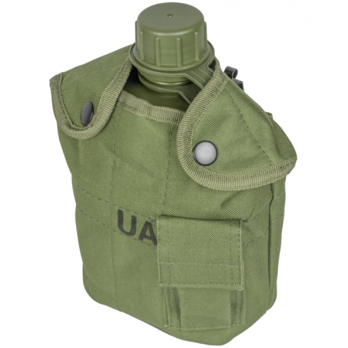 Фляга в чохлі з казанком Олива , Olive Фляга в чохлі з казанком Олива , Olive