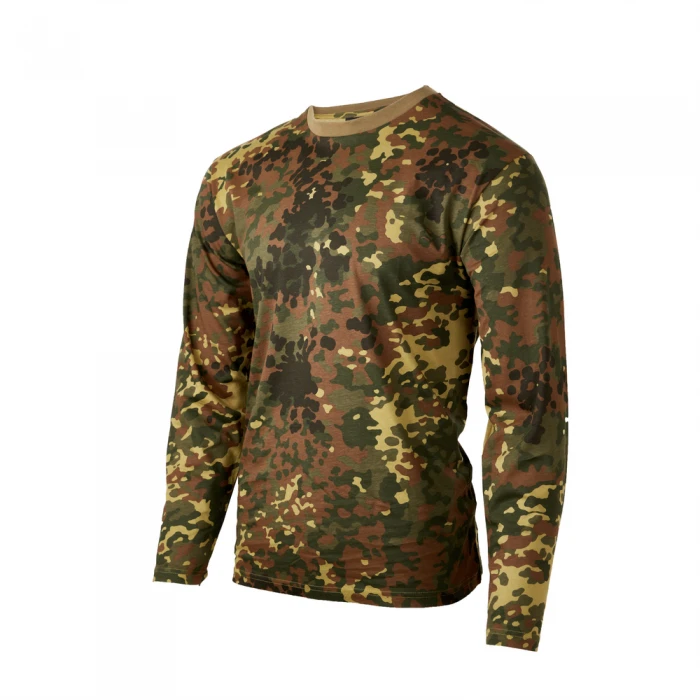 Футболка з довгим рукавом Mil-Tec Flecktarn Футболка з довгим рукавом Mil-Tec Flecktarn