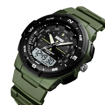 Часы наручные Skmei 1454 Olive