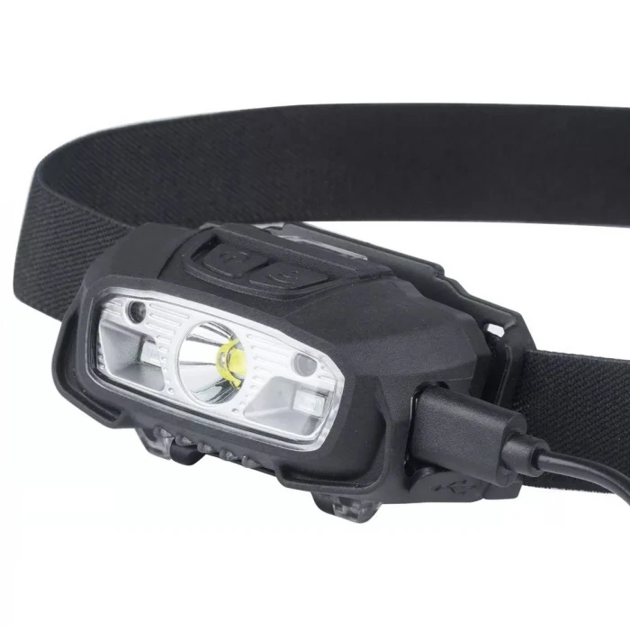 Фонарь налобный аккумуляторный с красным светом MIL-TEC GC220 Black Фонарь налобный аккумуляторный с красным светом MIL-TEC GC220 Black