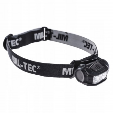 Фонарь налобный MIL-TEC LED 4-Colour Headlight Black