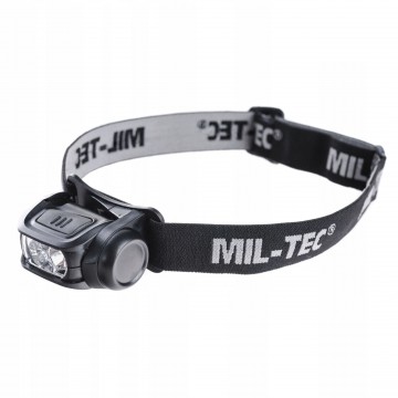 Фонарь налобный MIL-TEC LED 4-Colour Headlight Black