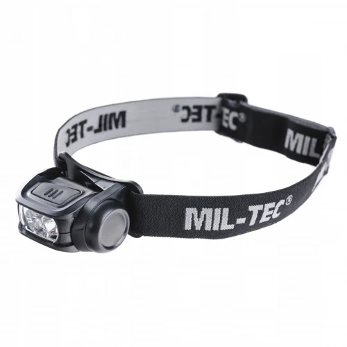 Фонарь налобный MIL-TEC LED 4-Colour Headlight Black