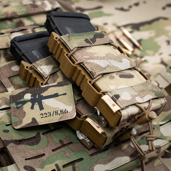 M-Tac нашивка AR-15.223/5,56 Laser Cut Multicam/Black M-Tac нашивка AR-15.223/5,56 Laser Cut Multicam/Black