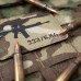 M-Tac нашивка AR-15.223/5,56 Laser Cut Multicam/Black
