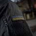 M-Tac нашивка прапор України 25х80 Laser Cut Black