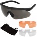 Окуляри балістичні SWISS EYE® Raptor Black (3 лінзи)