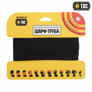 Шарф-труба полегшений M-Tac, Black