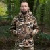 Тактическая флисовая кофта с капюшоном Multicam