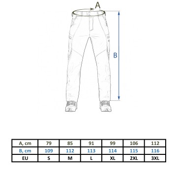 Штани польові MFH US BDU Combat Pants Чорні