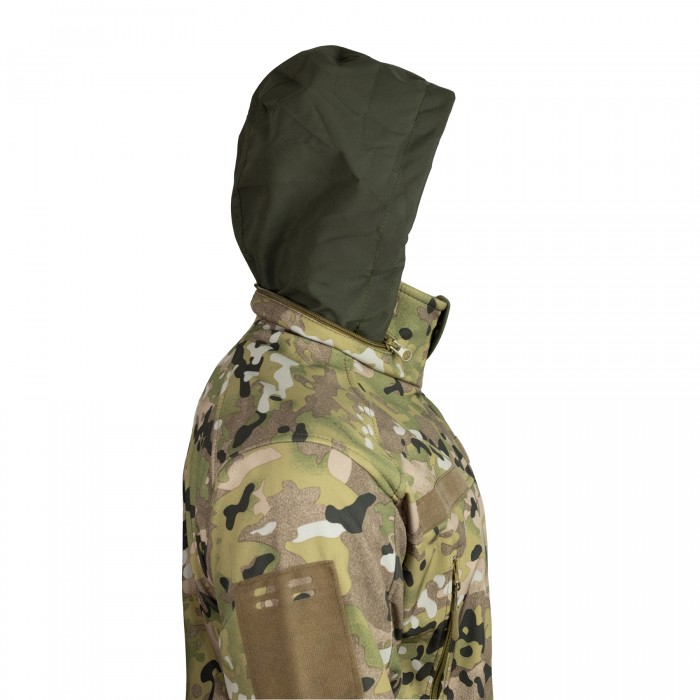Куртка с липучками для шевронов Vik-Tailor SoftShell Multicam Куртка с липучками для шевронов Vik-Tailor SoftShell Multicam