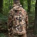 Тактическая флисовая кофта с капюшоном Multicam